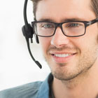 Person with headset